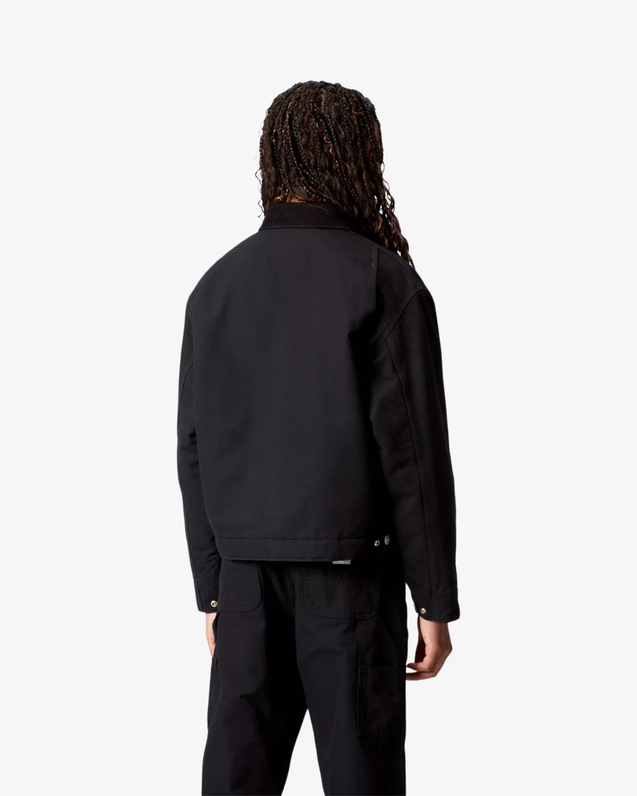 W' OG DETROIT JACKET - BLACK RINSED - Image 5
