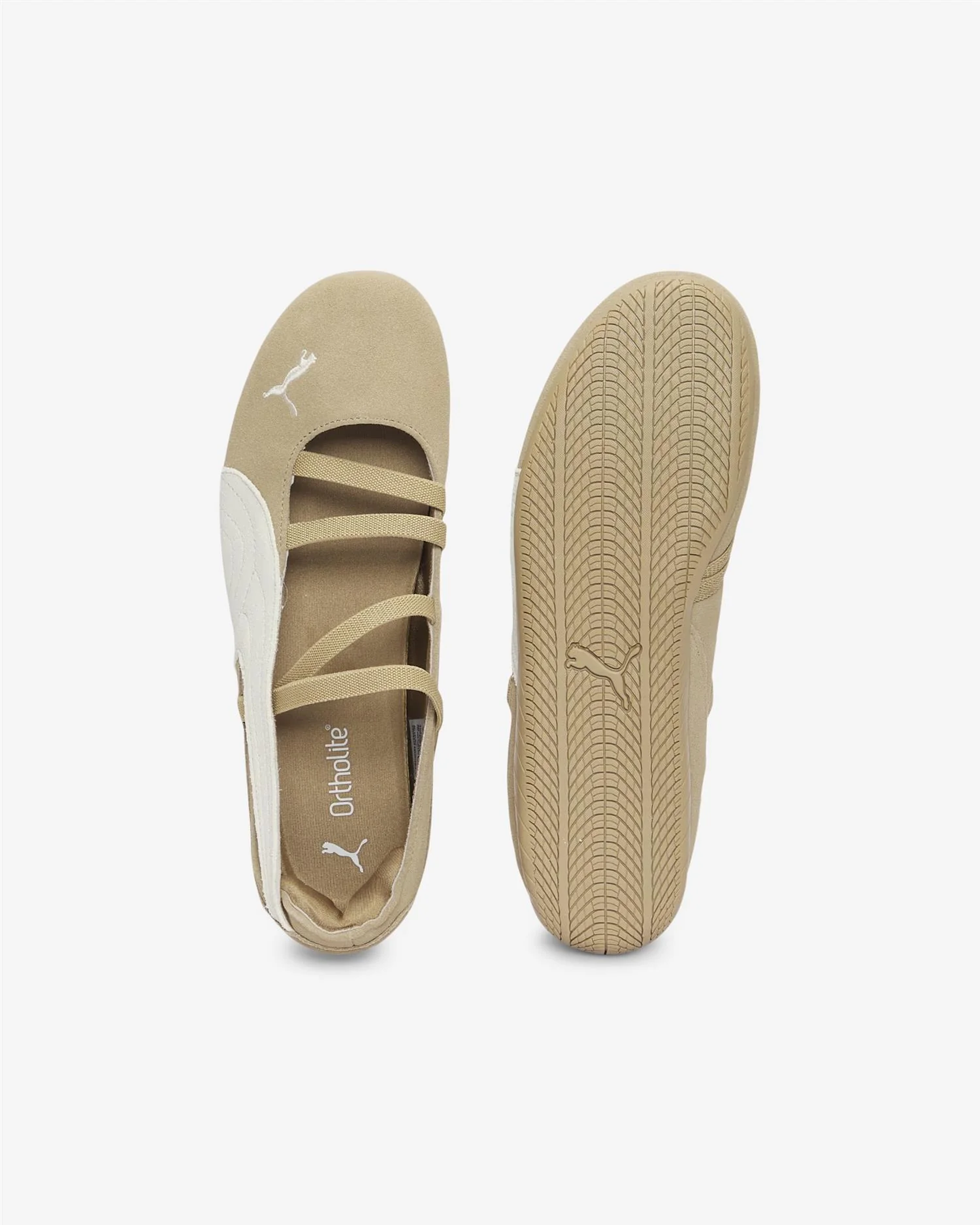 SPEEDCAT BALLET SD CAFE - TAN/WHITE - Image 4
