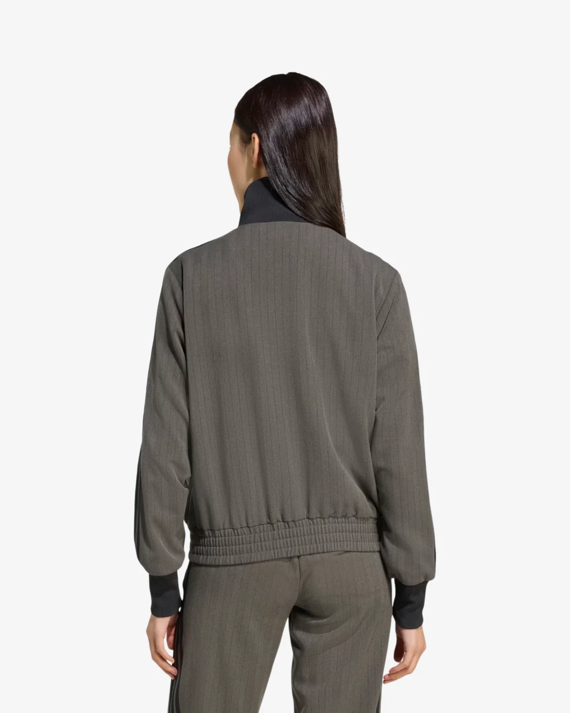 TAILORED TRACKSUIT JACKET - SHADOW OLIVE - Image 3
