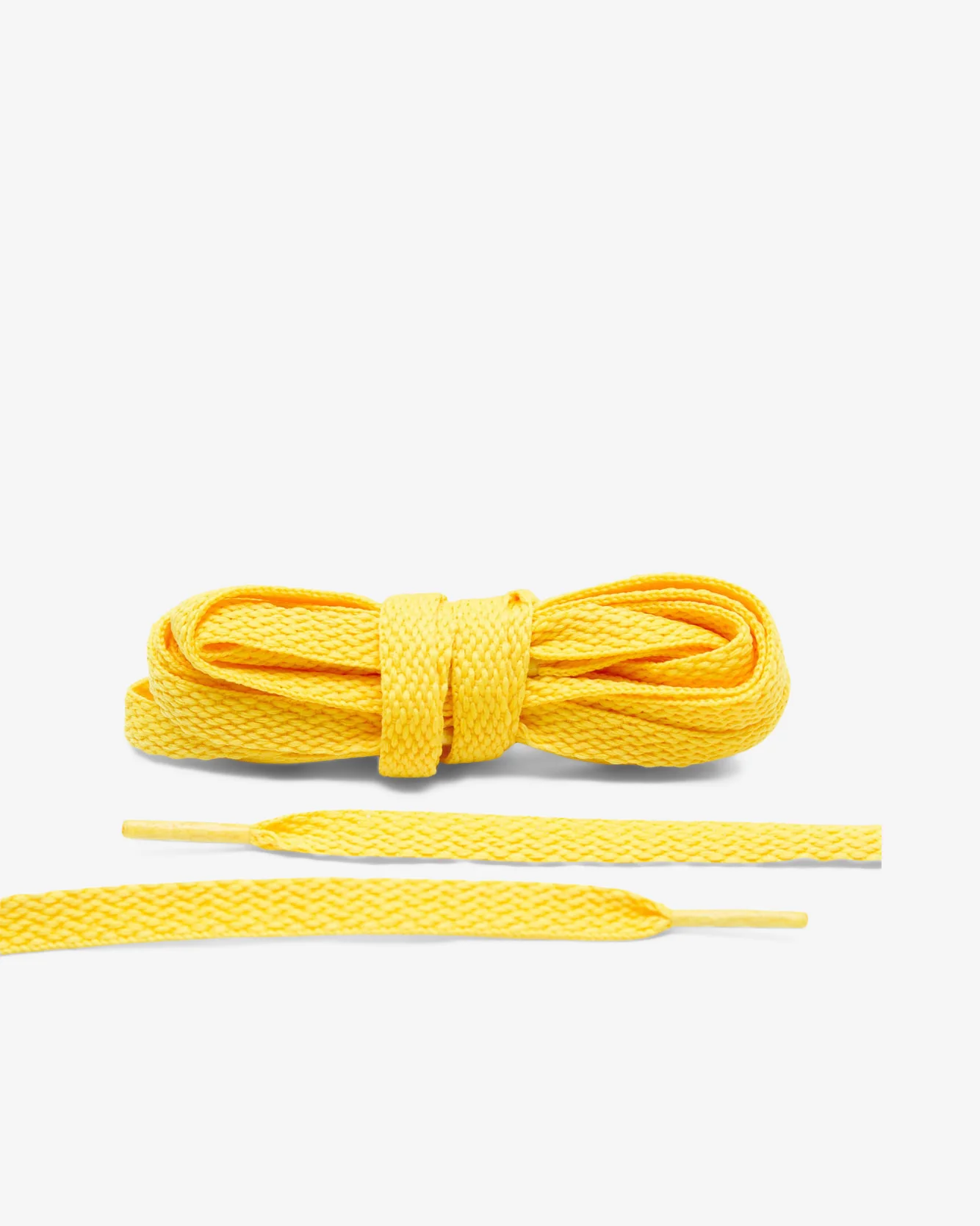 FLAT SHOE LACES - MAIZE