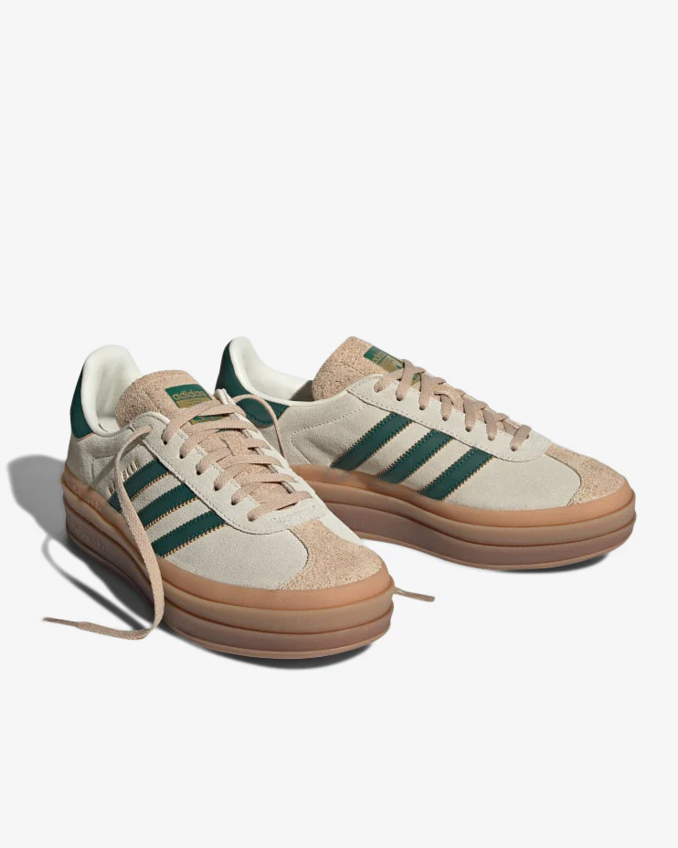 GAZELLE BOLD W - CREAM/GREEN - Image 3