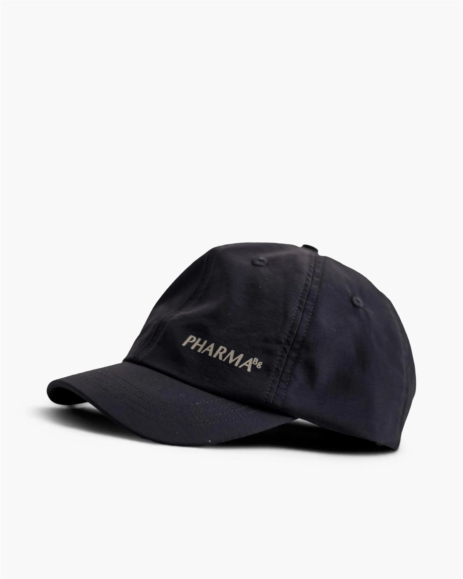 SMALL LOGO CAP SHORT BRIM - BLACK - Image 2